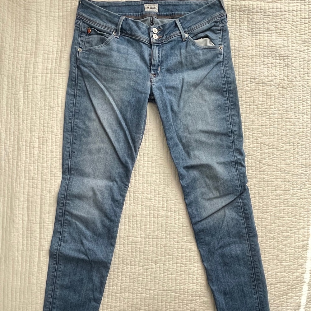 Hudson Size 29 Colin Flap Skinny Jeans